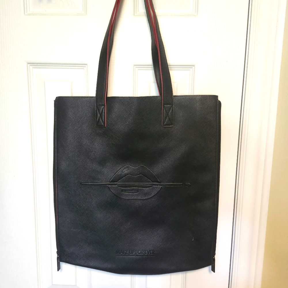 MakeUp ForEver Leather Tote